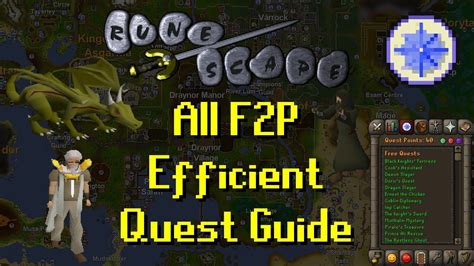 Osrs f2p quest guide - F2P Level 1-99 OSRS Attack Guide. To begin, we'll start with the free-to-play guide—gear up with your best armor, weapons, and food. The beginning will be slow as your character can't defeat hard enemies. ... However, completing Dragon Slayer II isn't difficult if you follow a guide. The estimated time to finish the quest is roughly 2-3 ...